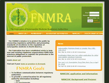 Tablet Screenshot of fnmra.org